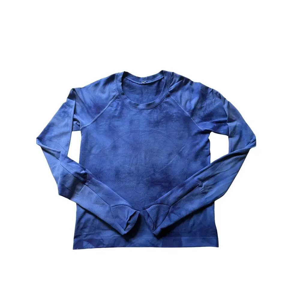 Lululemon Swiftly Tech LS 2.0 Race Length Psychic Marble Dye Est. Size 6